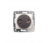 Legrand Valena Classic Розетка TV-R зірка 1,5дБ Алюміній 770132