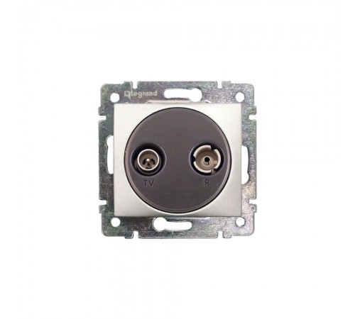 Legrand Valena Classic Розетка TV-R зірка 1,5дБ Алюміній 770132