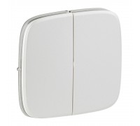 Legrand Valena ALLURE Клавіша вимикача 2-клавішного Перлина 755029