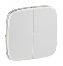 Legrand Valena ALLURE Клавіша вимикача 2-клавішного Перлина 755029