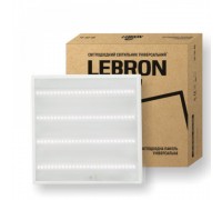 LED світильник квадратний панельний 36W-3000Lm-595/595/19mm-6200K 16-50-22 Lebron