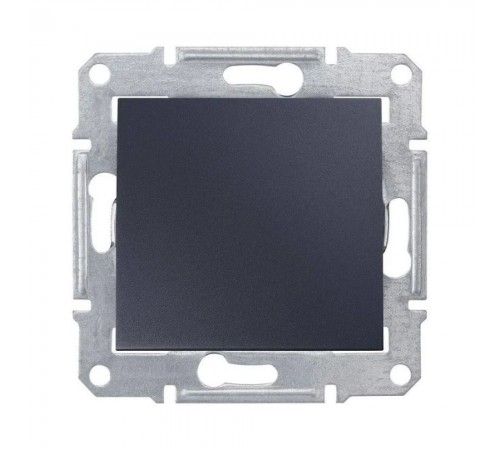 Заглушка Schneider Electric Sedna графіт з супортом (C2) SDN5600170 Заглушка Schneider Electric Sedna графіт з супортом (C2) SDN5600170