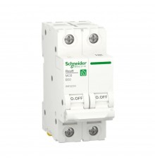 Автоматичний вимикач Schneider Electric Resi 9 6кА В 2p 50A В R9F02250