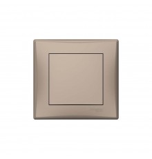 Вимикач в зборі Schneider SEDNA титан S0100168S