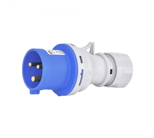 Вилка силова ETI EV-3232 IP44 32A 230V 2P+PE 4482019 Вилка силова ETI EV-3232 IP44 32A 230V 2P+PE 4482019