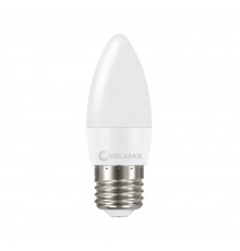 LED лампочка Velmax V-C37t 8W 220V E14 4100K 720Lm EMC 21-13-38