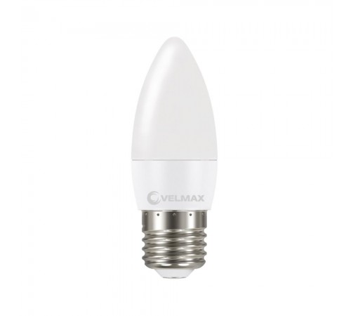 LED лампочка Velmax V-C37t 8W 220V E14 4100K 720Lm EMC 21-13-38 LED лампочка Velmax V-C37t 8W 220V E14 4100K 720Lm EMC 21-13-38