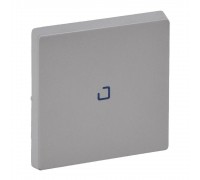 Legrand Valena LIFE Клавіша вимикача з підсвіткою Алюміній 755102