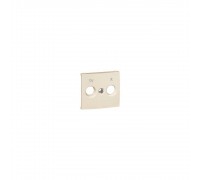 Legrand Valena Classic Накладка Д/Роз ТV/Fm Слонова кістка 774342