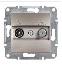 Schneider ASFORA РОЗЕТКА TV-SAT ПРОХ 8дБ бронза EPH3400369