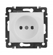 Розетка без заземлення Legrand Valena Classic біла 774416