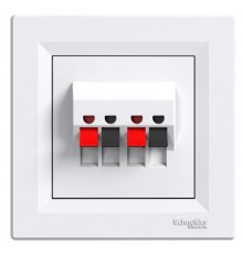 Аудіорозетка Schneider Electric Asfora біла EPH5700121