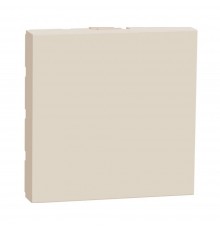 Заглушка Schneider Electric Unica New бежева 2-модульна NU986644