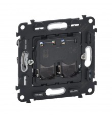 Розетка Legrand Vln 2хrj45 Кат.6 Utp 753043