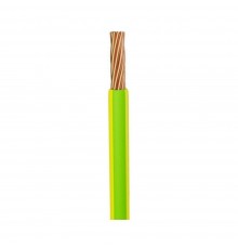 Провід ELKTRIM (LGY) H07V-K жовто-зелений ПВ-3 1х4 (ET) yellow-green