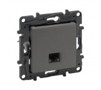 Розетка Legrand Niloe Step сталь RJ45 5UTP 863467