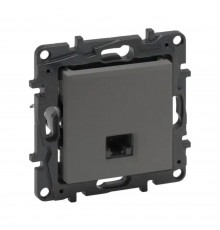 Розетка Legrand Niloe Step сталь RJ45 5UTP 863467