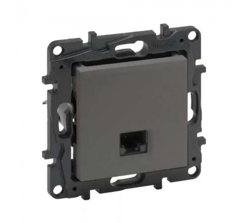Розетка Legrand Niloe Step сталь RJ45 5UTP 863467