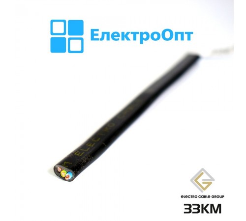 Провід ЗЗКМ сірий ВВГ п 3х2,5(з)