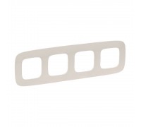 Legrand Valena ALLURE Рамка 4 пости Слонова кістка 754314