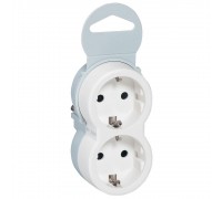Legrand Розетка переносна 2х2К+З 050655