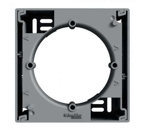 Коробка Schneider Electric Asfora для зовнішнього монтажу одиночна сталь EPH6100162