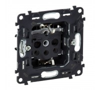 Legrand Valena INMATIC Розетка 2К+З 16А 250В зі шторками гвинтові клеми 753029