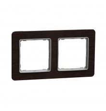 Schneider Sedna Design Рамка 2-а кратна "Sedna Elements" Венге SDD381802
