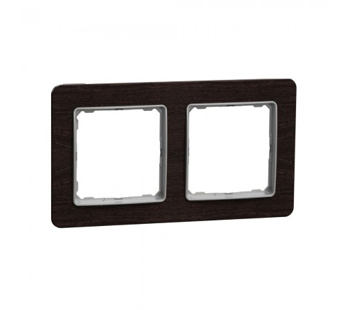 Schneider Sedna Design Рамка 2-а кратна "Sedna Elements" Венге SDD381802 Schneider Sedna Design Рамка 2-а кратна "Sedna Elements" Венге SDD381802