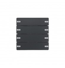 BERKER Q.x механізм Сенсорний вимикач 4-клавішний KNX-TP+EASY антрацит 80144326