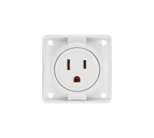 BERKER Integro механізм Розетка USA/CANADA NEMA 5-15R/біла 15А/125В пол.білий 862632502