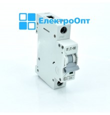 Автоматичний вимикач EATON 1p, 4,5 кА HL-C25/1