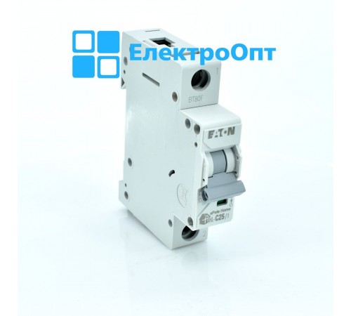 Автоматичний вимикач EATON 1p, 4,5 кА HL-C25/1