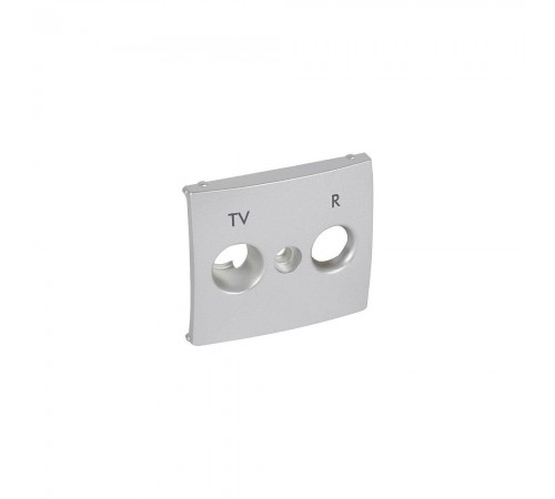 Legrand Valena Classic Накладка Д/Роз ТV/Fm Алюміній 770142