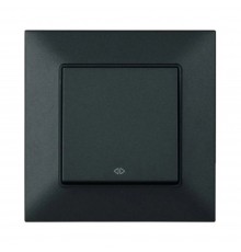 Вимикач Panasonic Arkedia Slim димчастий одноклавішний перехресний WNTC00052DG-UA