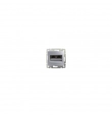 Legrand Valena Classic Розетка інформаційна 1ХRJ45 кат.5е UTP із захватами Алюміній 770231
