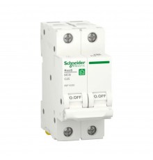 Автоматичний вимикач Schneider Electric RESI9 2р 25A C R9F12225