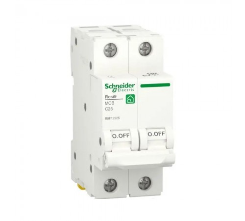 Автоматичний вимикач Schneider Electric RESI9 2р 25A C R9F12225