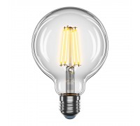 Лампа LED V-Filament-G95, 8W, E27, 4100K, 800Lm 21-46-22 Velmax