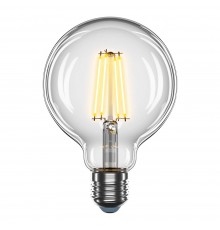 Лампа LED V-Filament-G95, 8W, E27, 4100K, 800Lm 21-46-22 Velmax
