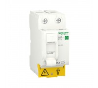 Дифреле (ПЗВ) Schneider Electric Resi 9 2p 25A АС 30mA (C2) R9R51225