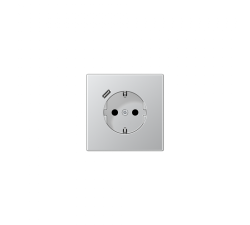 JUNG LSx-механізм Розетка SCHUKO® з USB-інтерфейсом алюміній AL1520-18C-L JUNG LSx-механізм Розетка SCHUKO® з USB-інтерфейсом алюміній AL1520-18C-L