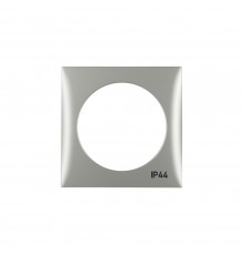 BERKER Integro Рамка 1Х з написом IP44 хром 918272568