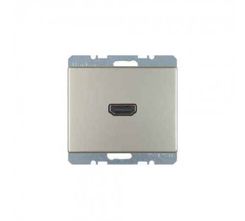 BERKER ARSYS механізм HDMI-розетка сталевий лак 3315429004 BERKER ARSYS механізм HDMI-розетка сталевий лак 3315429004