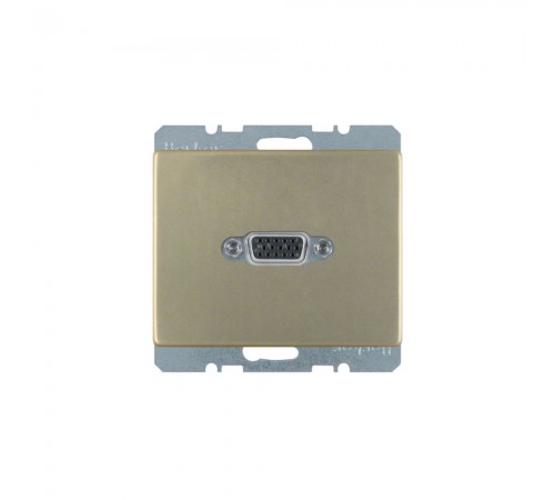 BERKER ARSYS механізм VGA-розетка бронзовий лак 3315409011 BERKER ARSYS механізм VGA-розетка бронзовий лак 3315409011