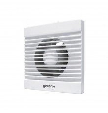 Витяжний вентилятор (зі зворотним клапаном, без шнурка) білий BVN100WS Gorenje