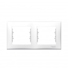 Рамка Schneider Electric Sedna біла 2-кратна SDN5800321