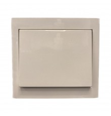 Вимикач в зборі Hager Berker K1 полярно-білий K1/14057009S