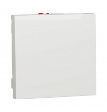 Вимикач Schneider Electric Unica New білий одноклавішний 2-модульний (C1) NU320118