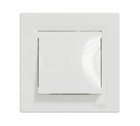 Вимикач Schneider Electric Asfora бiлий одинарний внутрішній самозажимний EPH0100121